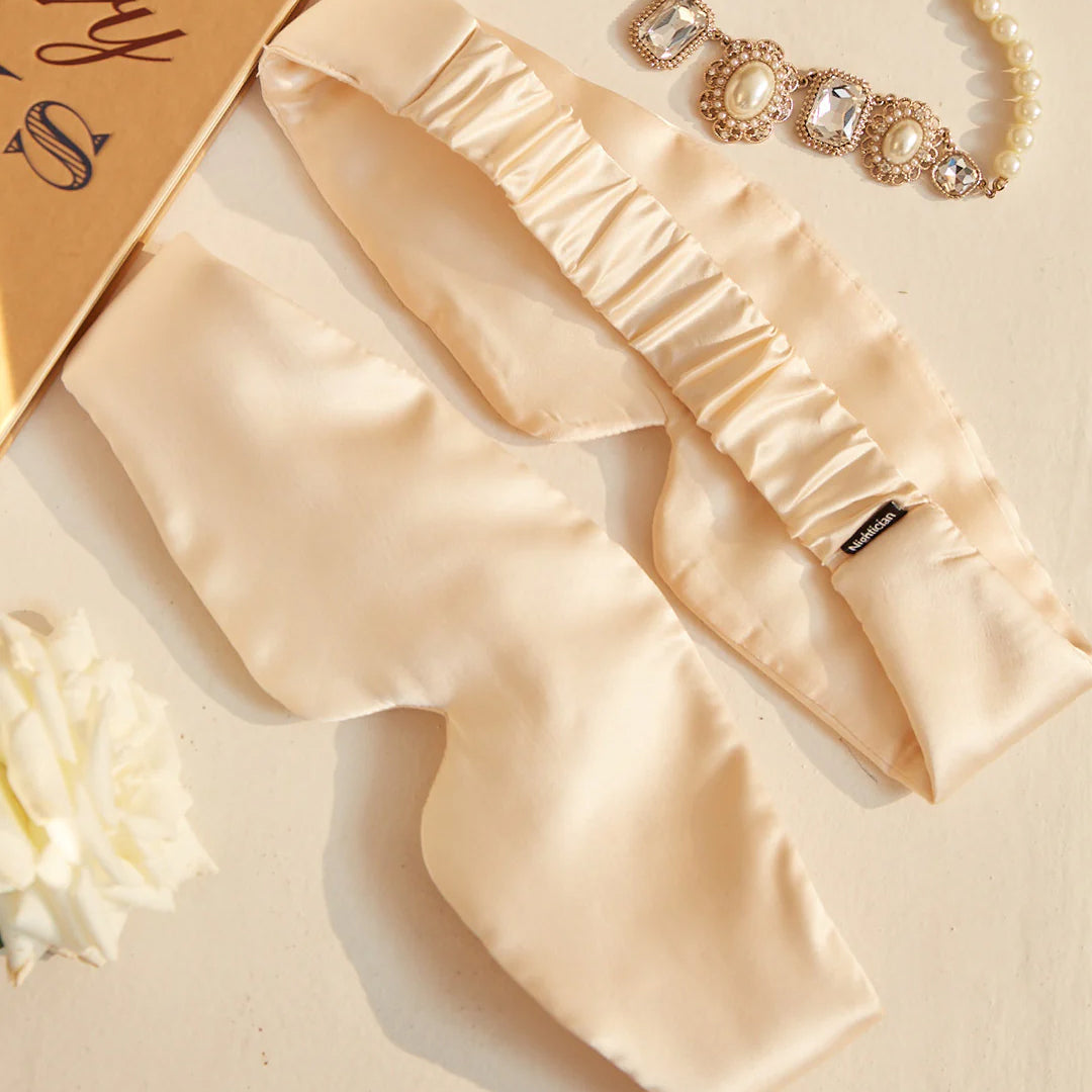 Uyku Maskesi Göz Bandı %100 İpek | 7 Renk Seçeneği