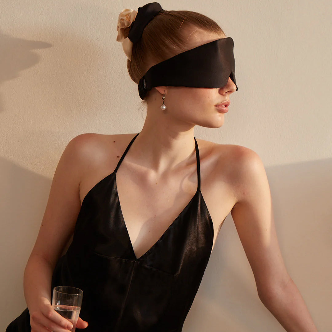 Uyku Maskesi Göz Bandı %100 İpek | 7 Renk Seçeneği