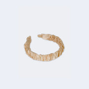 Büzgülü Taç %100 İpek | 6 Renk Seçeneği