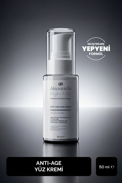 Jeuvenile Kırışıklık Karşıtı Yüz Kremi – 5 Peptit & Niasinamid | Jeuvenile