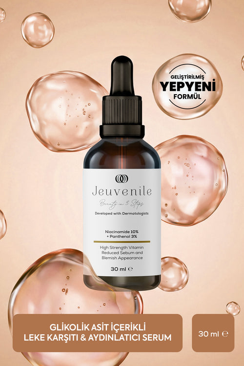 Jeuvenile Niacinamide Serum – Gözenek & Ton Eşitleyici Bakım | Jeuvenile
