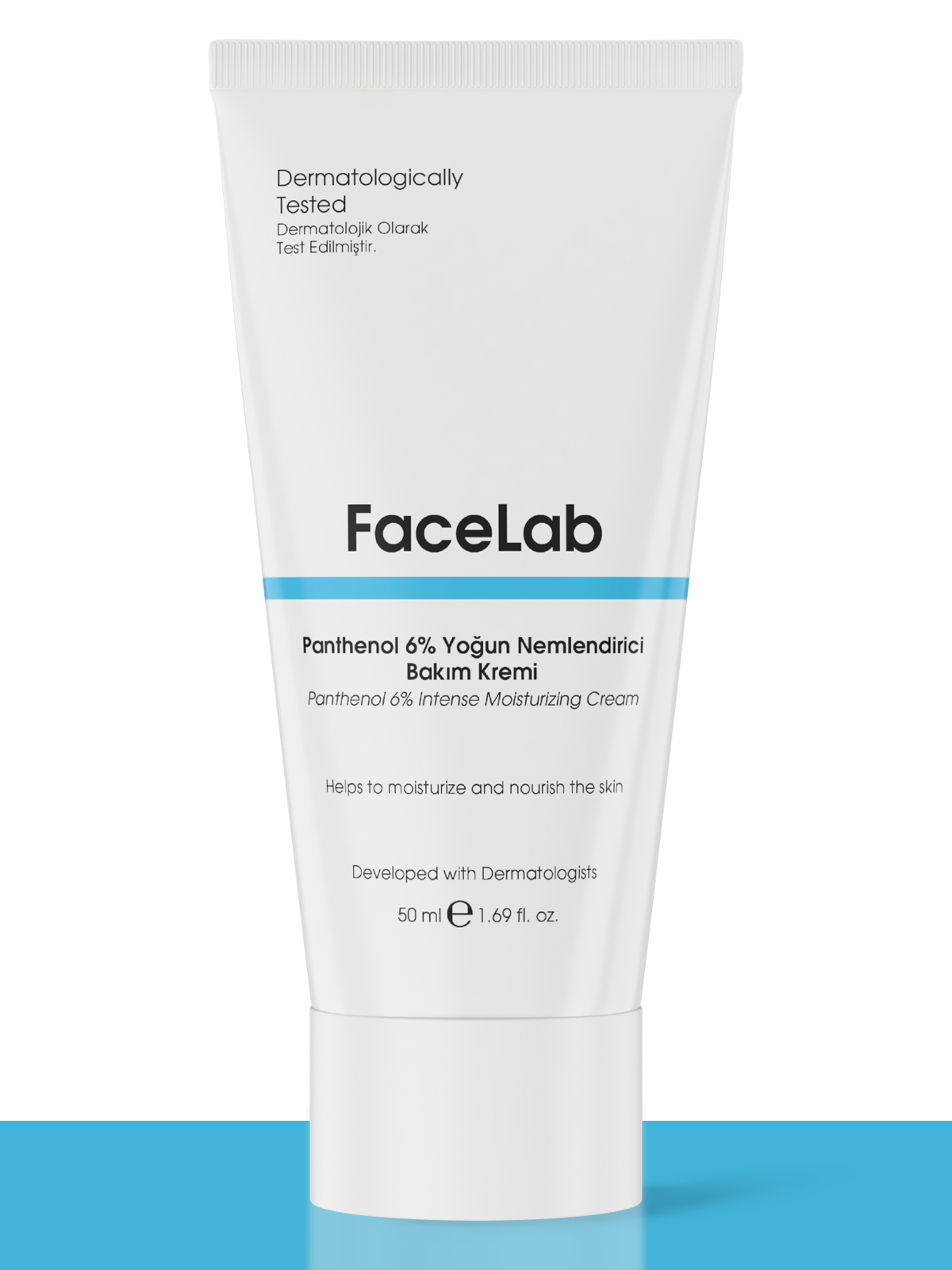 Yoğun Nemlendirici Pantenol %6 Cilt Bakım Kremi
