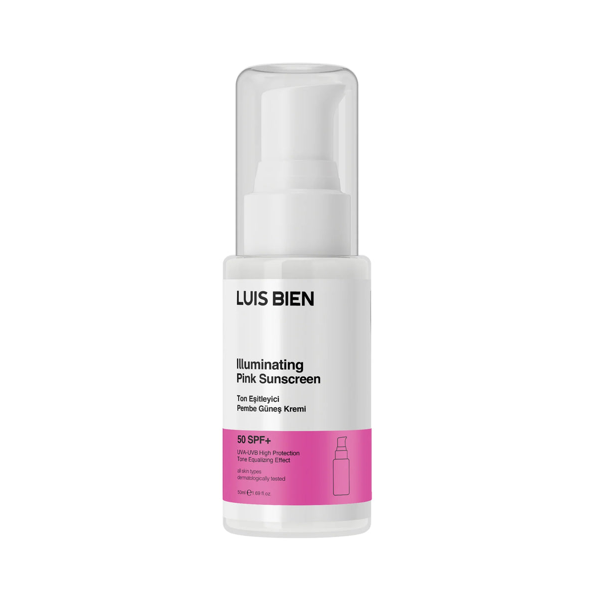 Luis Bien Pembe SPF 50+ Ton Eşitleyici Güneş Kremi 50 ml | Luis Bien