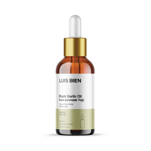 Luis Bien Kara Sarımsak Saç Bakım Yağı 50 ml – Onarıcı | Luis Bien