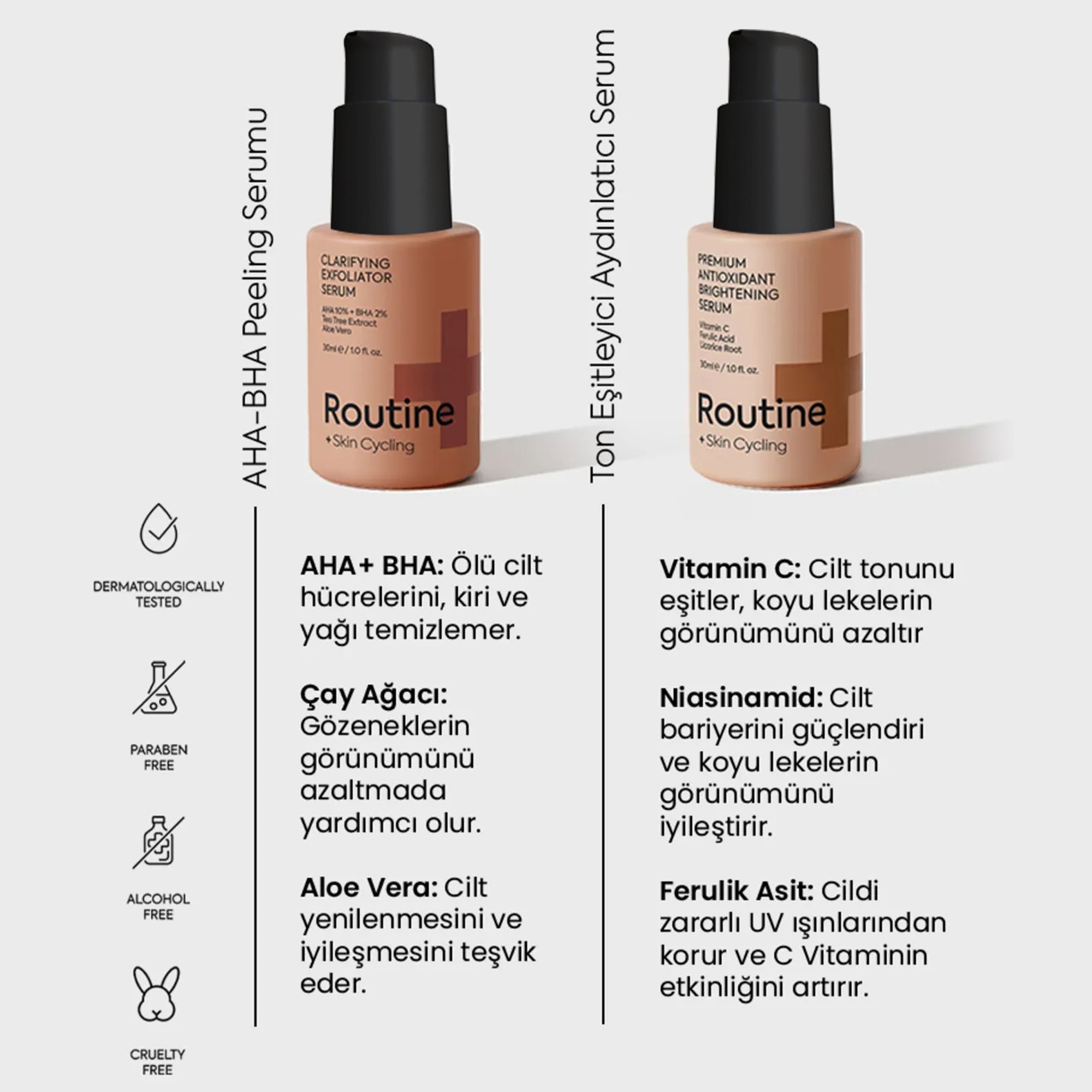 Leke Onarici Serum Essential Treatment Set – Nemlendirici | Vibee