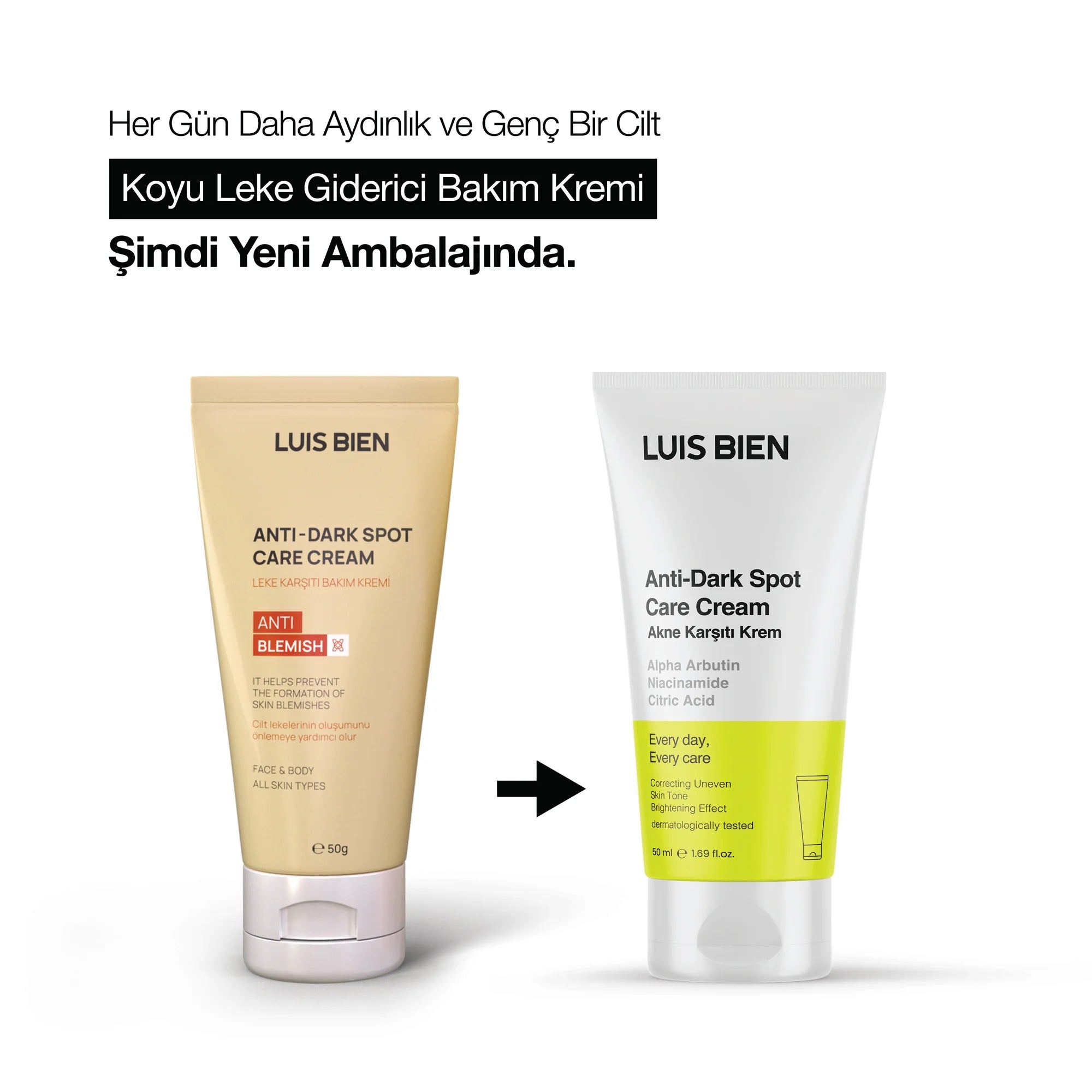 Leke Karşıtı Bakım Kremi