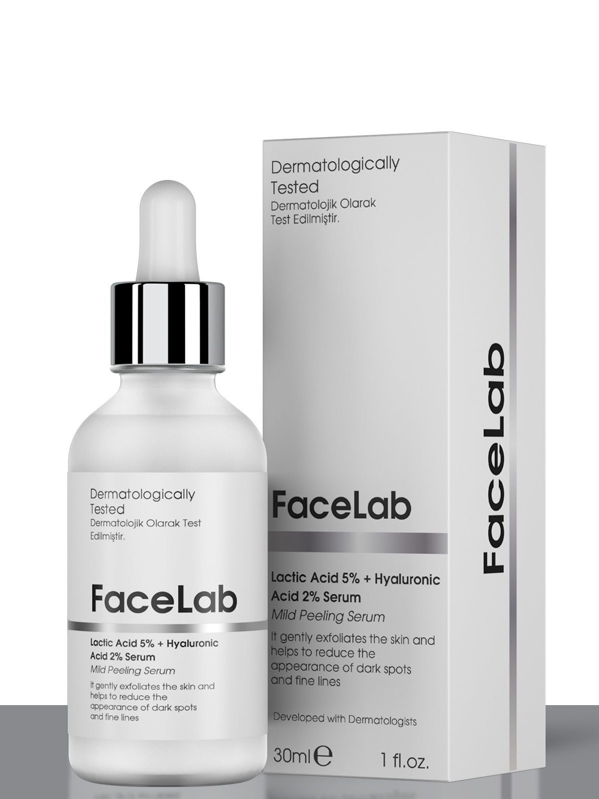 Hafif Yapılı Peeling Laktik Asit %5 Serum