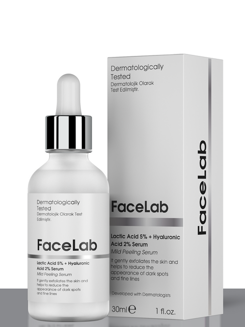 Facelab Laktik Asit Peeling Serumu – Hafif Yapılı | Facelab