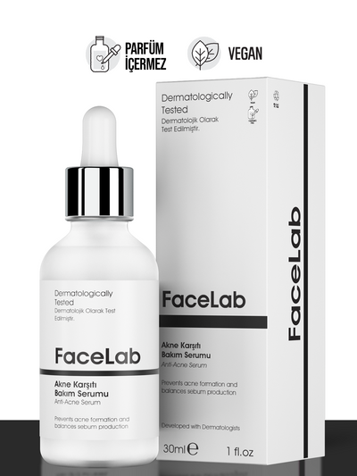 Akne Karşıtı Yüz Serumu - Salisilik Asit & Retinol | Facelab