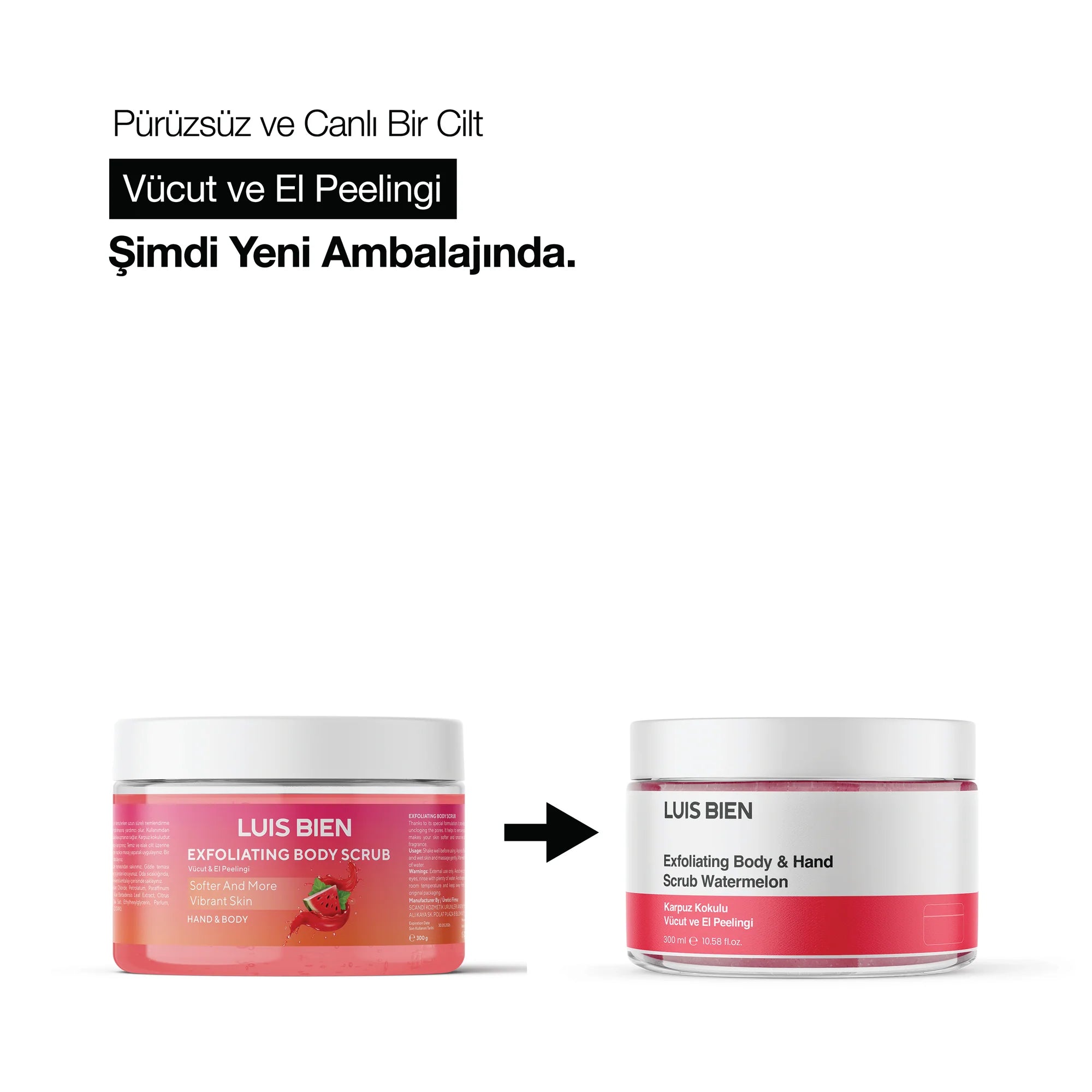 Karpuz Kokulu Vücut ve El Peelingi