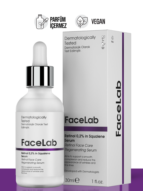 Facelab Retinol Serumu – Yaşlanma Karşıtı Yenileyici | Facelab