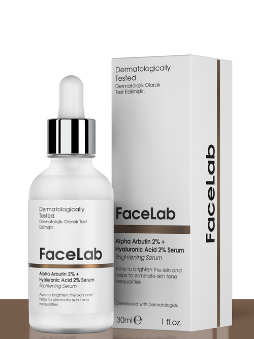 Facelab Alfa Arbutin Serumu – Leke Karşıtı & Aydınlatıcı | Facelab