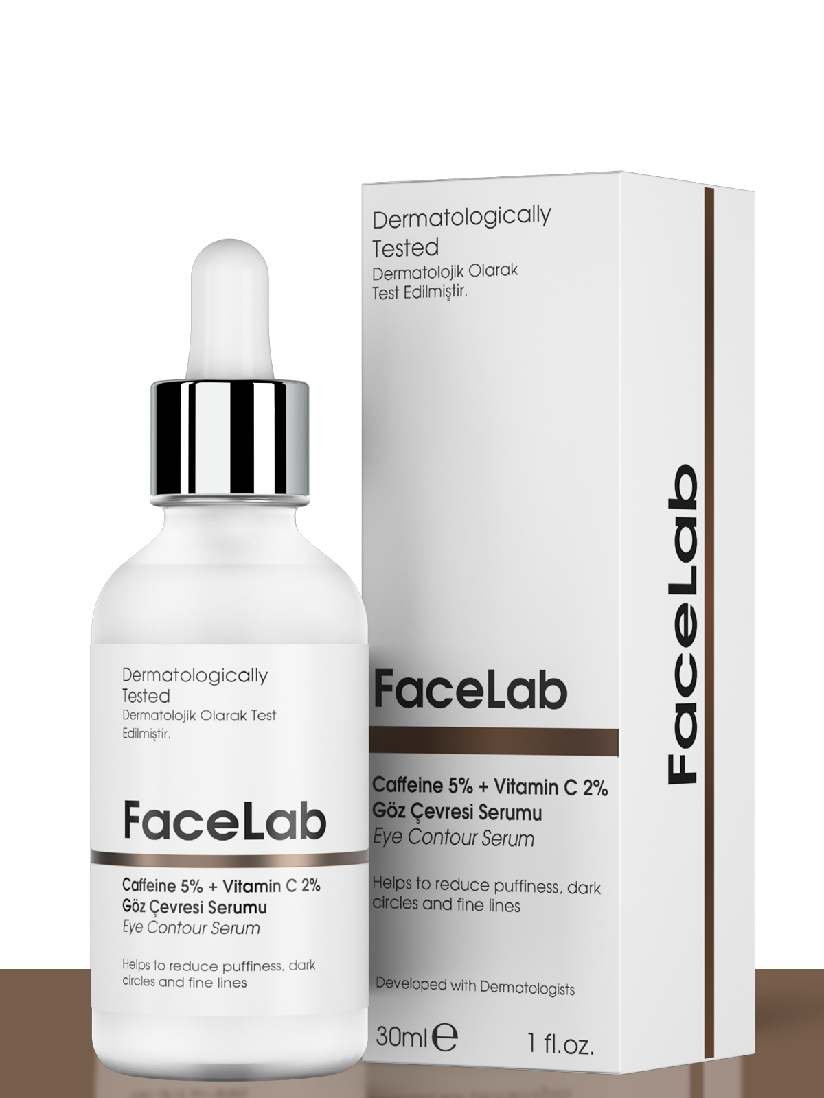 Morluk ve Şişlik Giderici Yaşlanma Karşıtı Caffeine 5% Göz Çevresi Serumu