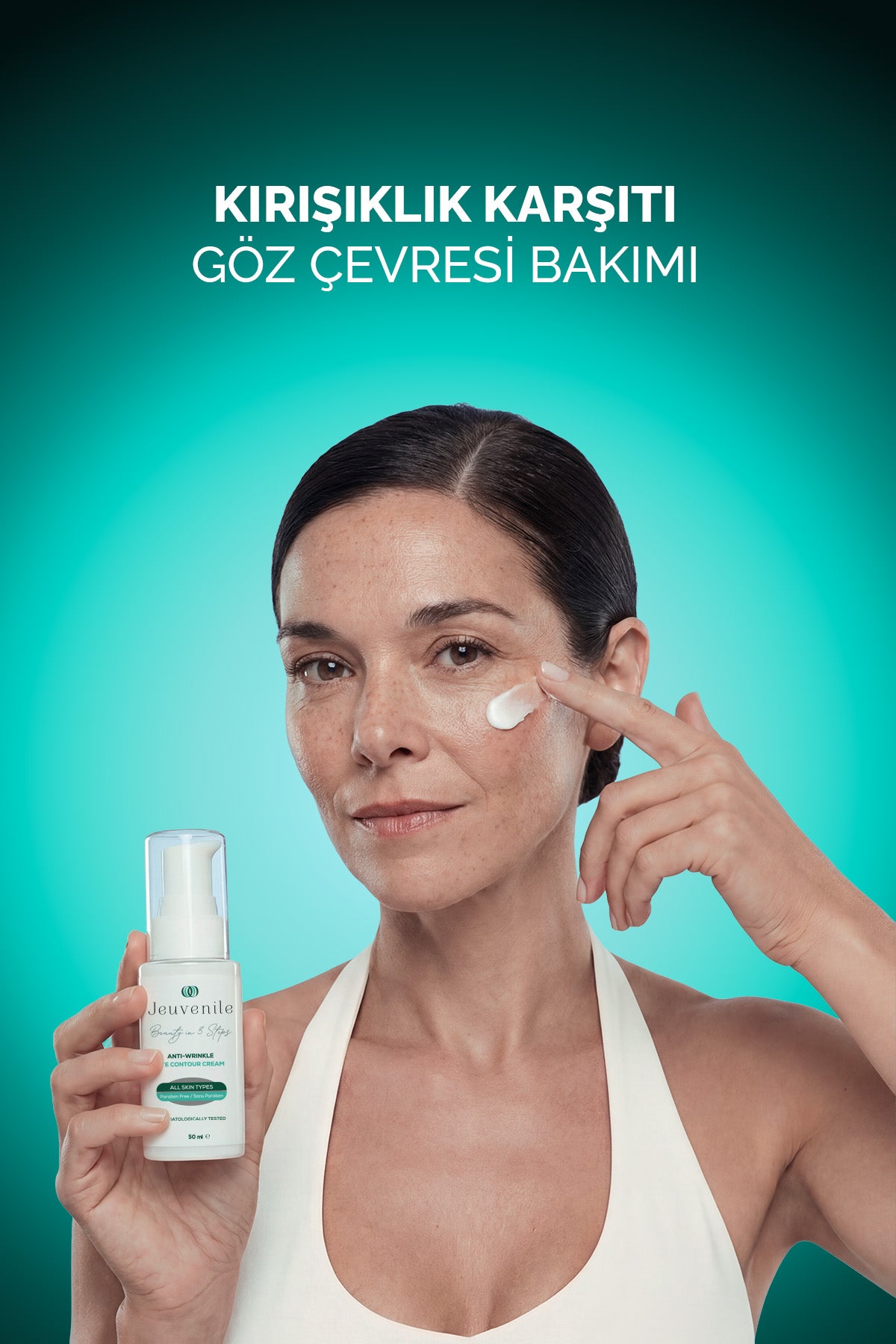 Anti Age Eye Cream Peptit Yüz Kremi 50ml – Hacim Veren | Vibee