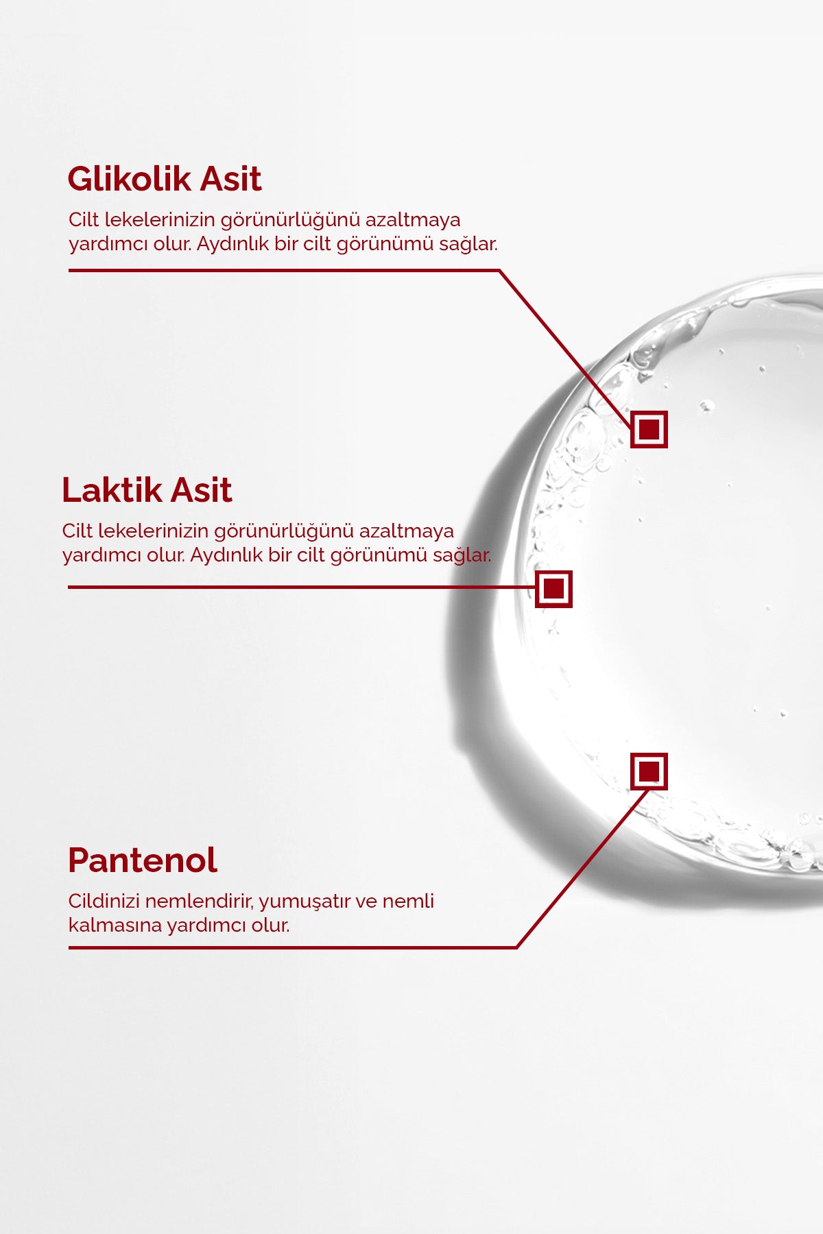 Lekeli Ciltlere Özel Glikolik Asit Içerikli Leke Karşıtı & Aydınlatıcı Tonik