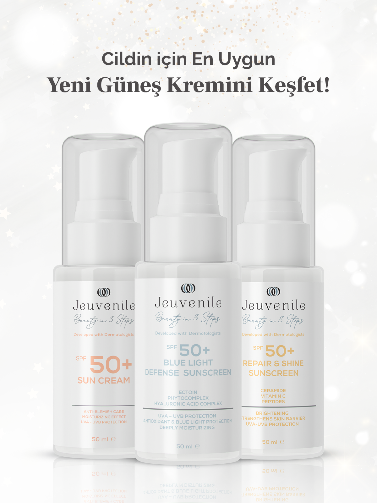 SPF Leke Gunes Antioksidan Uv Yüz Kremi – Ton Eşitleyici | Vibee