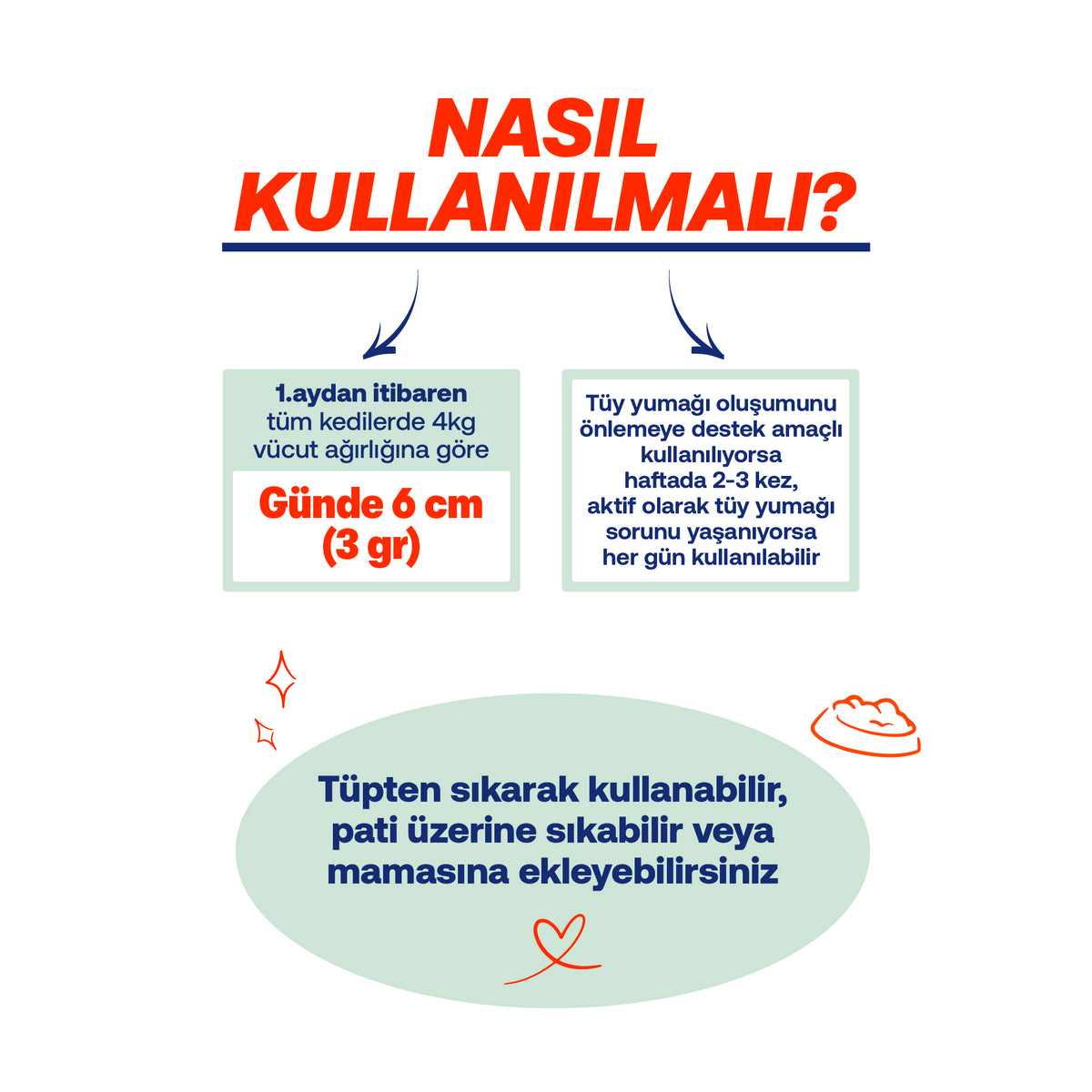 Kediler İçin Tüy Dökülmesi & Sindirim Destek Seti – Prebiyotik Bakım | BioFeline