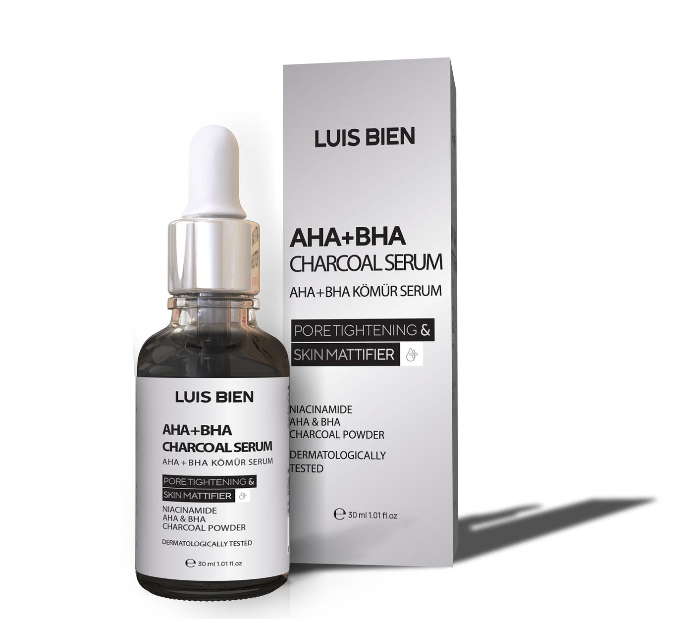 AHA BHA Kömür Serum - Charcoal Serum