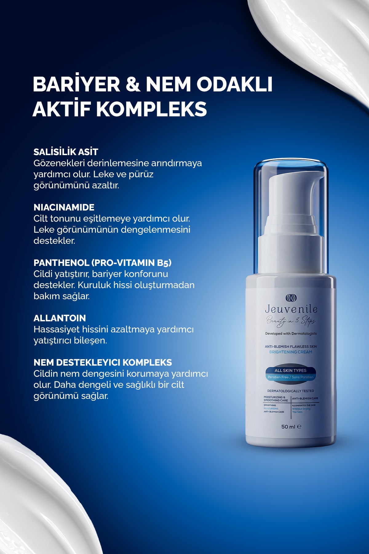 Anti Blemish Aydinlatici Daha Esit Yüz Kremi – Ton Eşitleyici | Vibee