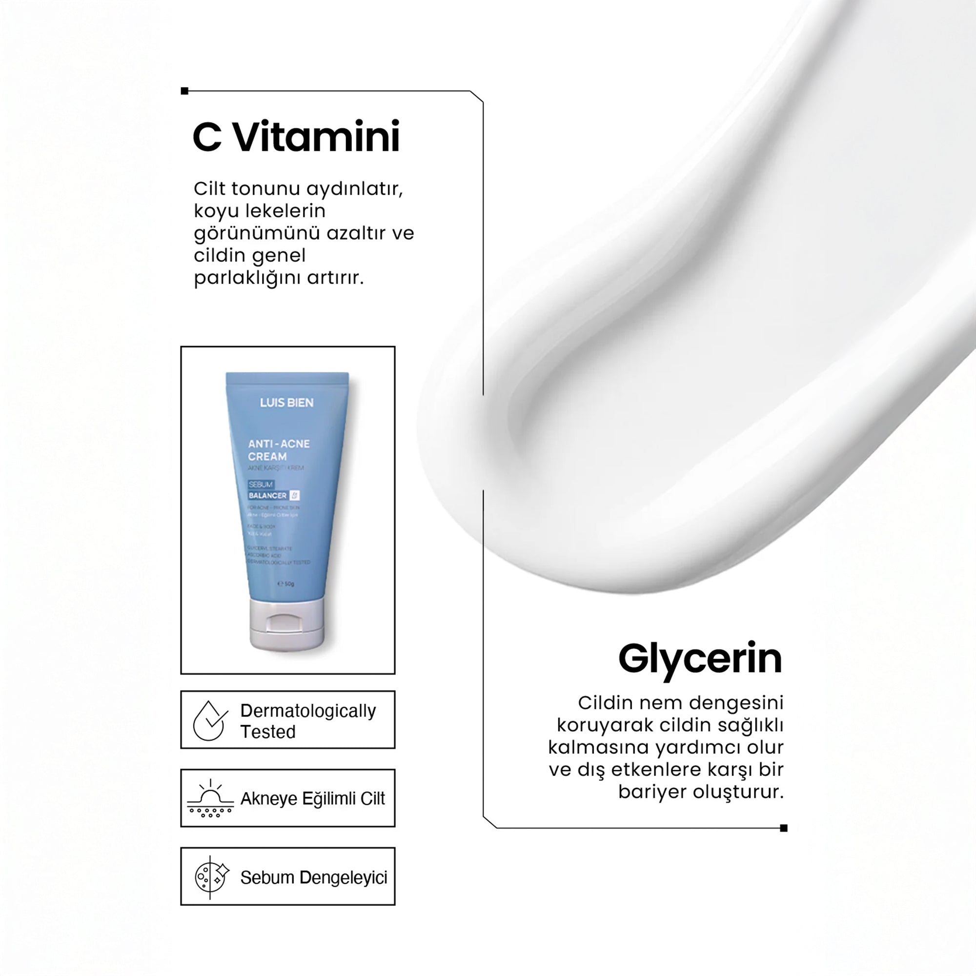 Akne Karşıtı Krem