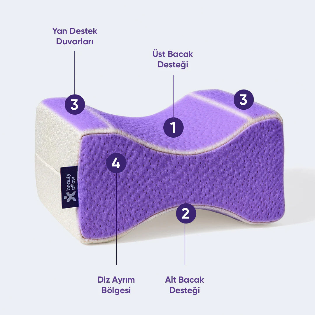 Ortopedik Diz & Bacak Arası Destek Yastığı
