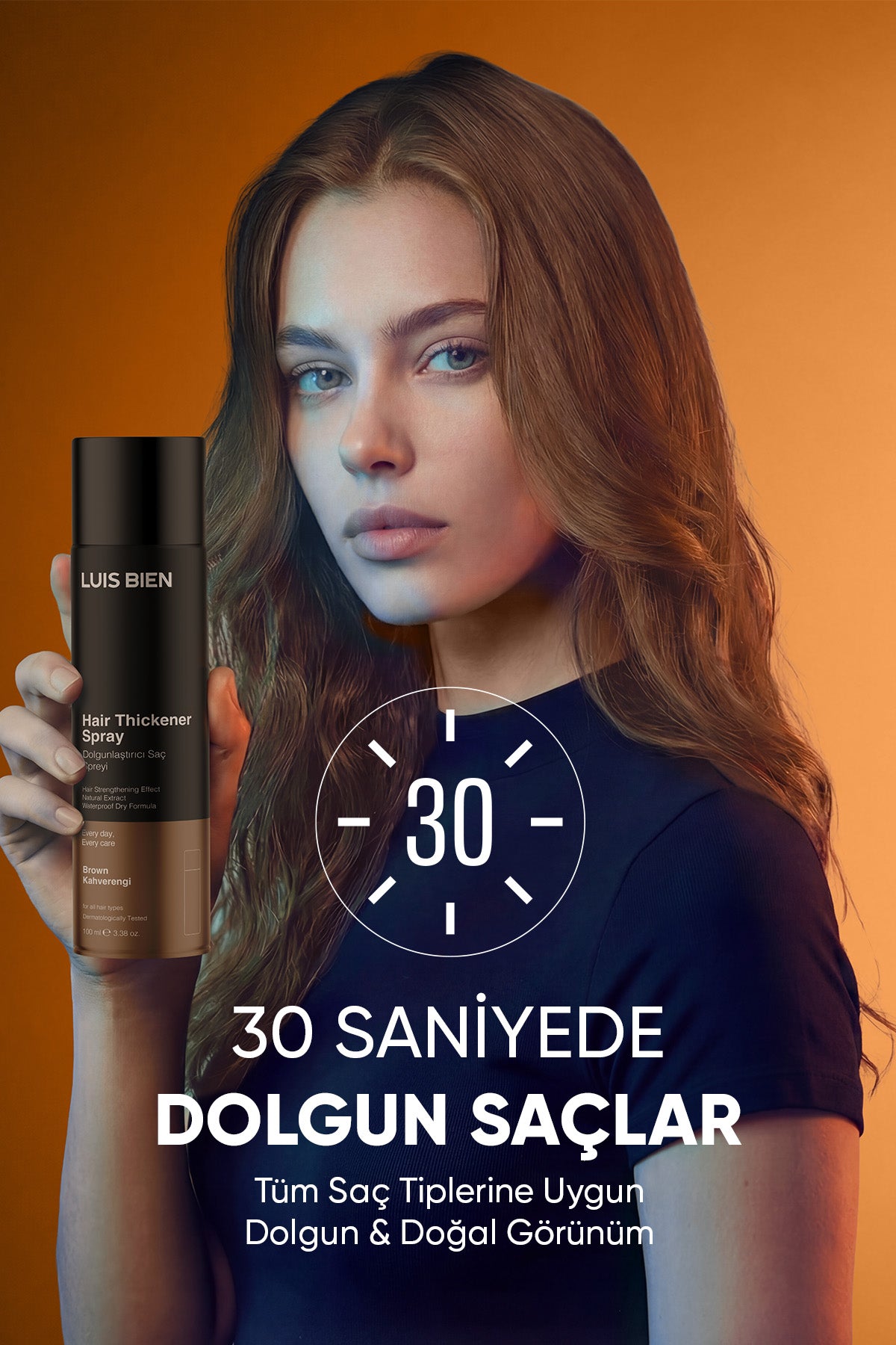 Luis Bien Saç Dolgunlaştırıcı Sprey – Kahverengi