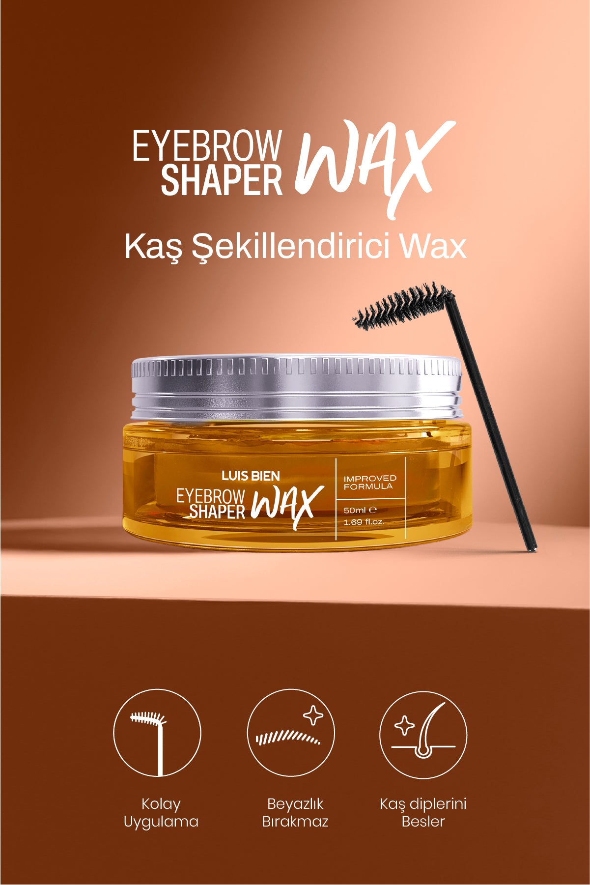 Laminasyon Etkili Kas Sabitleyici Wax Bakım – Hacim Veren | Luis Bien