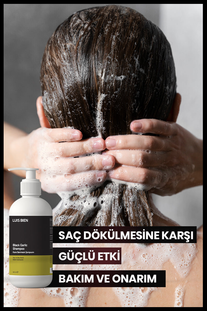 Luis Bien Kara Sarımsak Özlü Dökülme Karşıtı Şampuan 500 ml