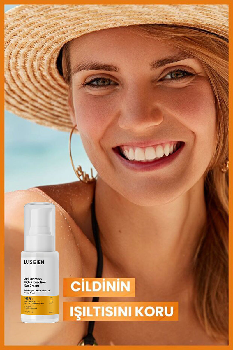 Luis Bien SPF 50+ Işıltı Veren Nemlendirici Güneş Kremi 50 ml