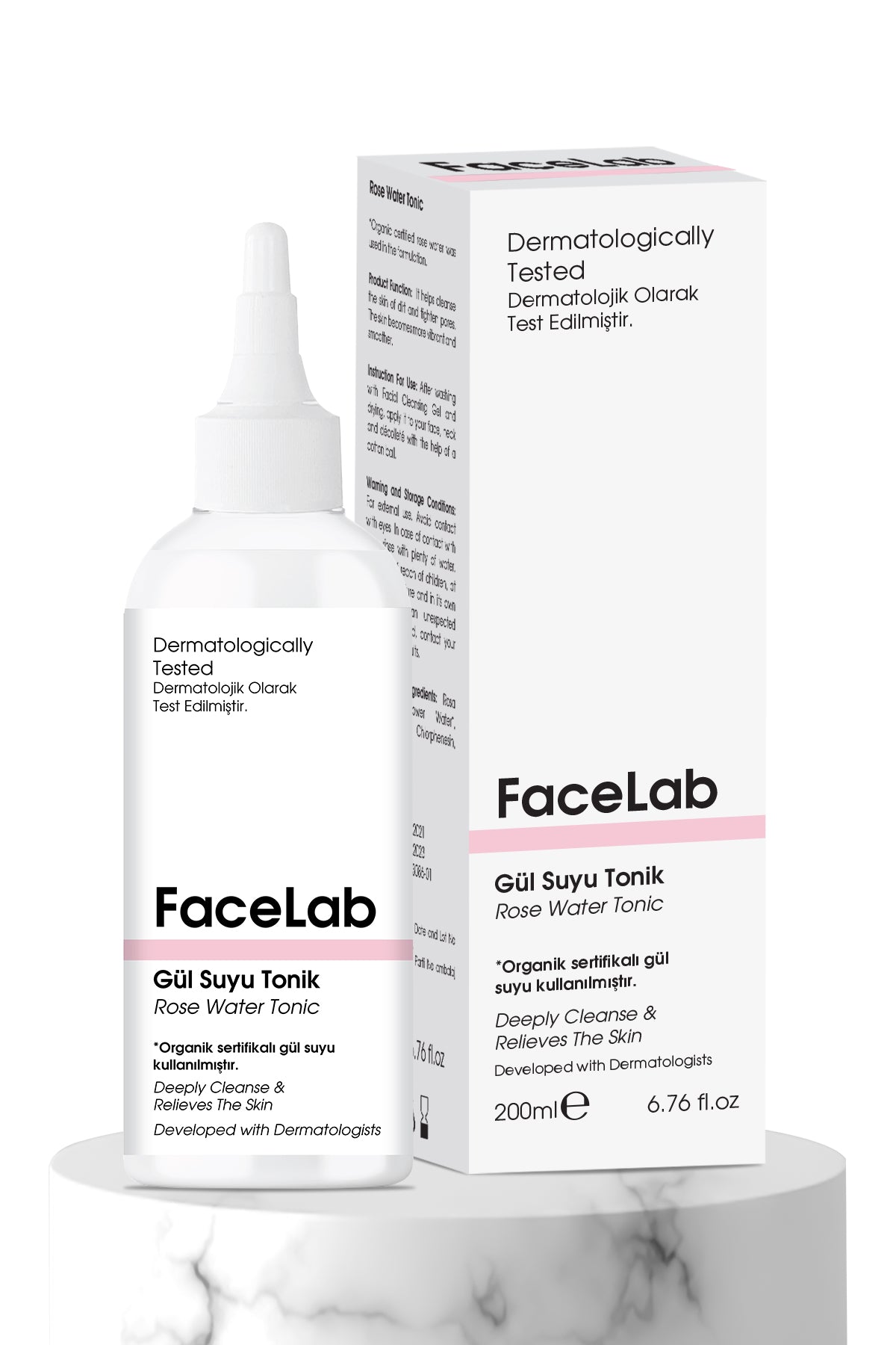 Facelab Organik Gül Suyu Tonik