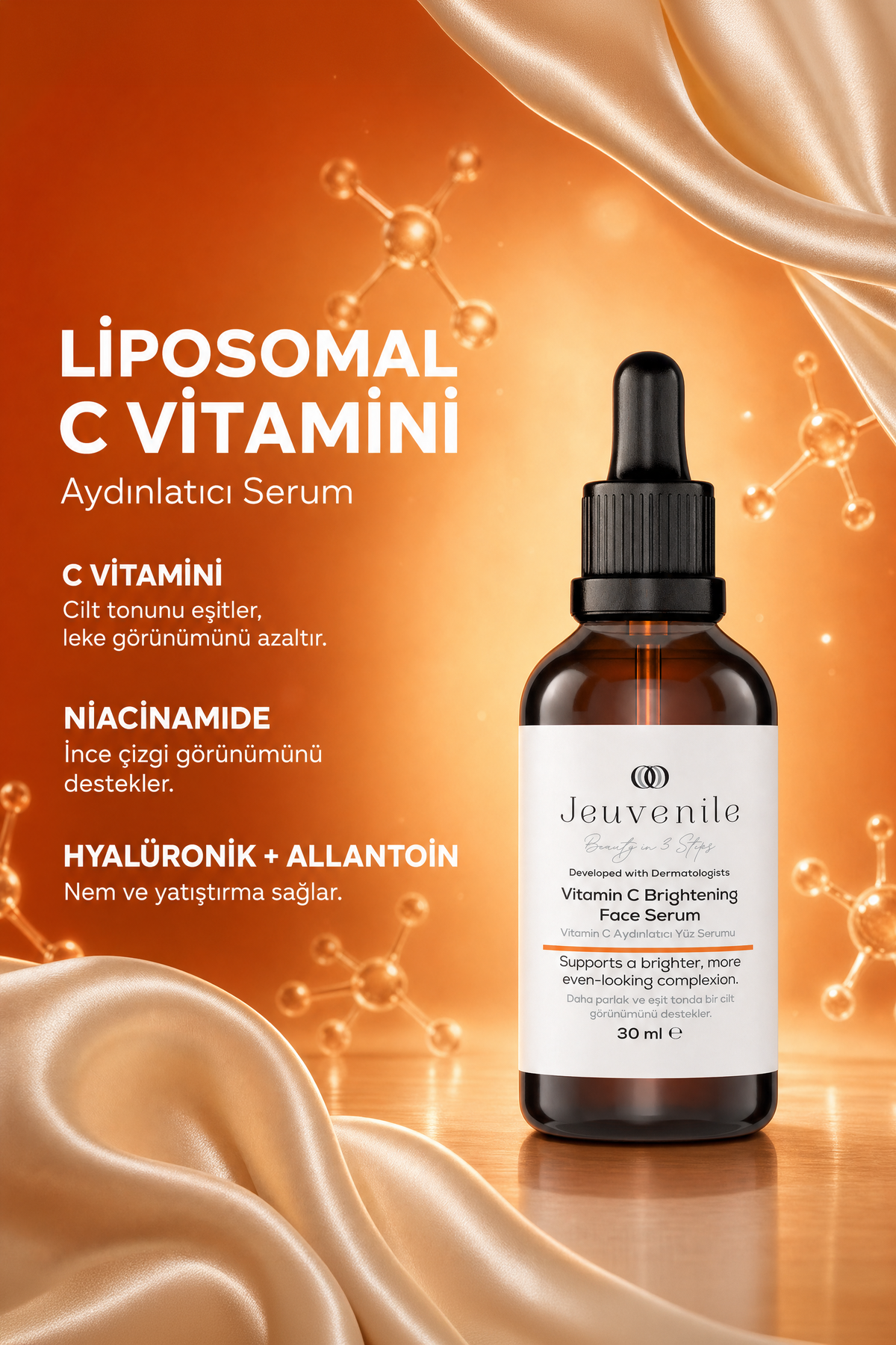 Jeuvenile Liposomal C Vitamini Serumu – Aydınlatıcı & Canlandırıcı