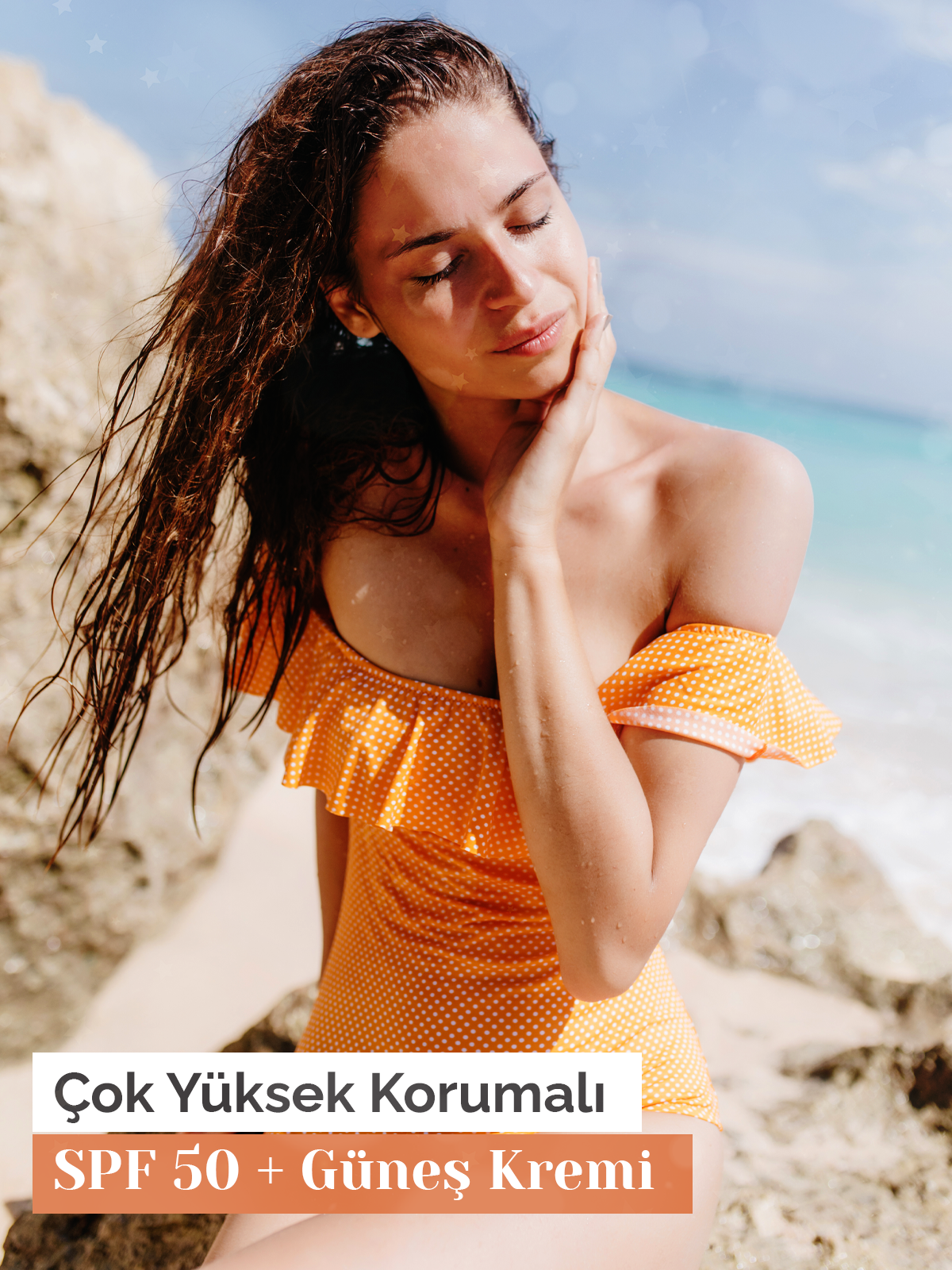 SPF 50+ Leke Karşıtı Yüksek Koruma Güneş Bakım Kremi