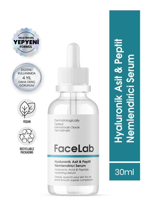Facelab Yoğun Hyaluronik Asit Serumu – Nemlendirici | Facelab