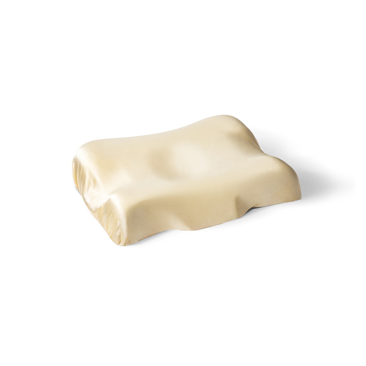 Beauty Pillow %100 İpek Kırışıklık Önleyici Yastık Bej Kılıflı