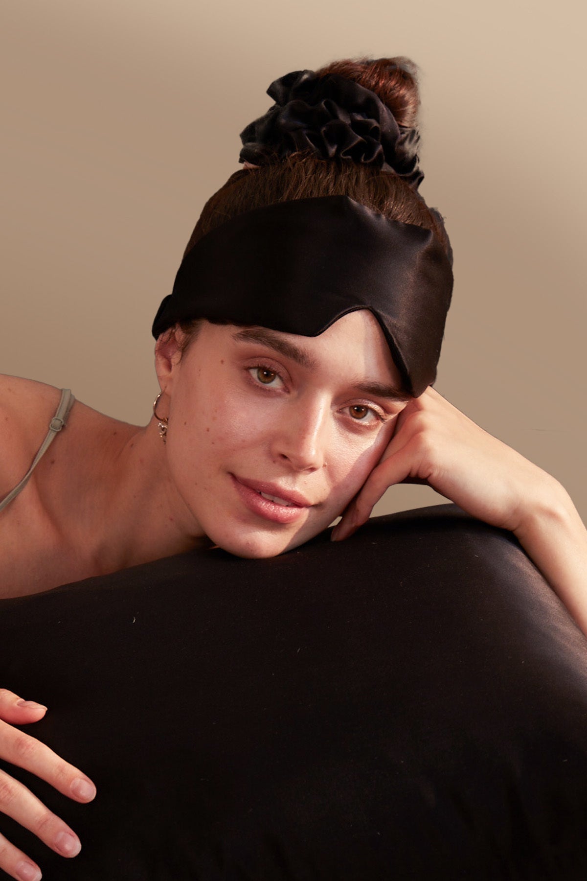 Beauty Pillow %100 İpek Yastık Kılıfı – Siyah