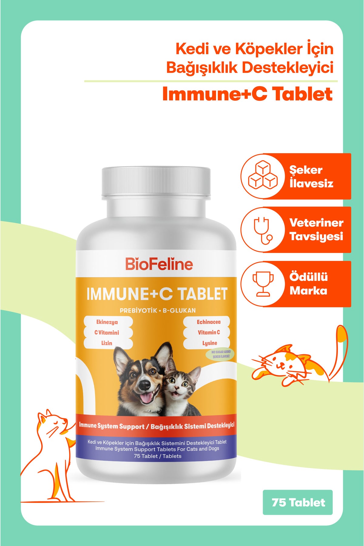Kediler İçin Sakinleştirici Relax Macunu – Stres ve Gerginlik, 100 g | BioFeline