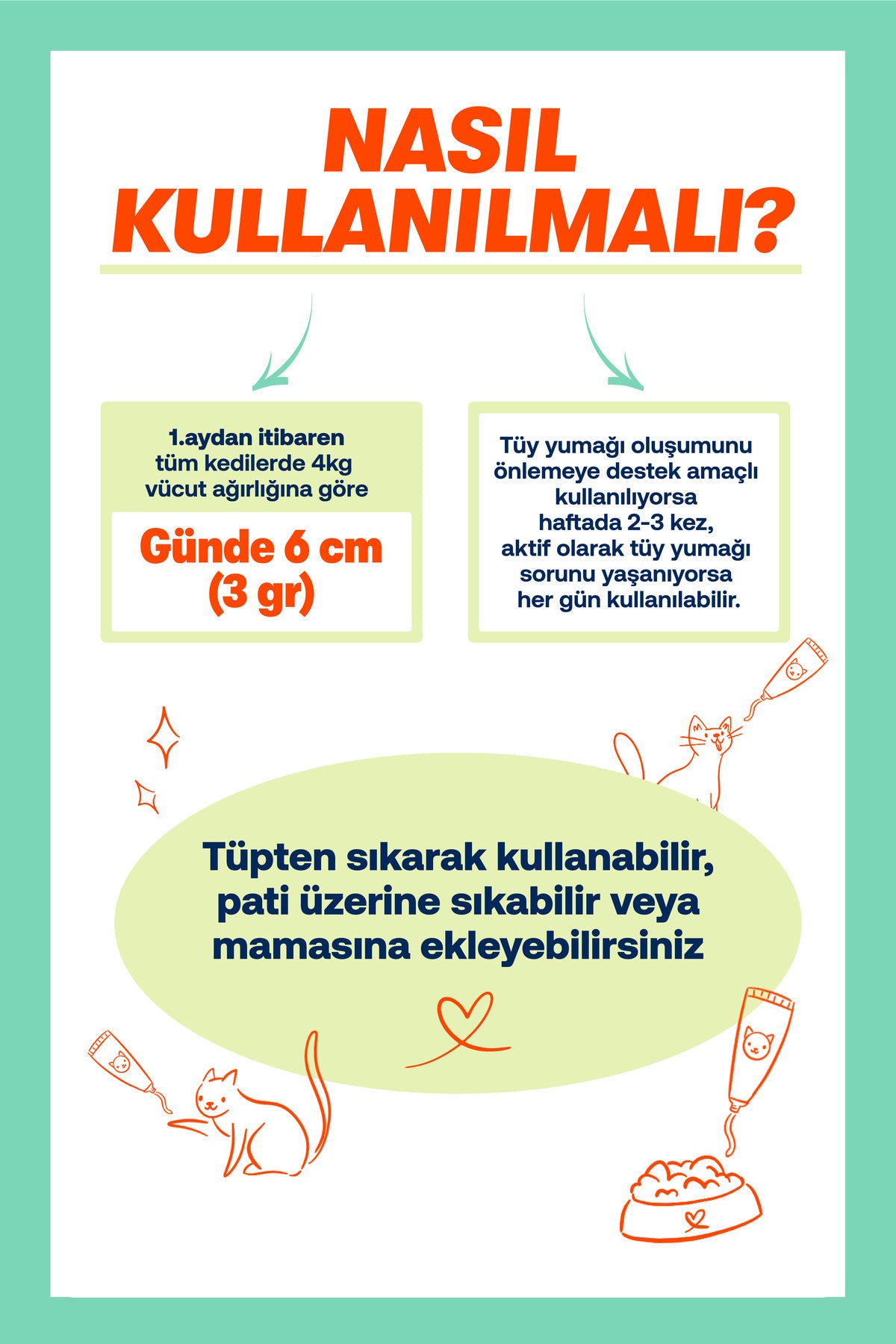 Kediler İçin Tüy Dökülmesi Karşıtı Derma Malt Macunu 100 ml | BioFeline