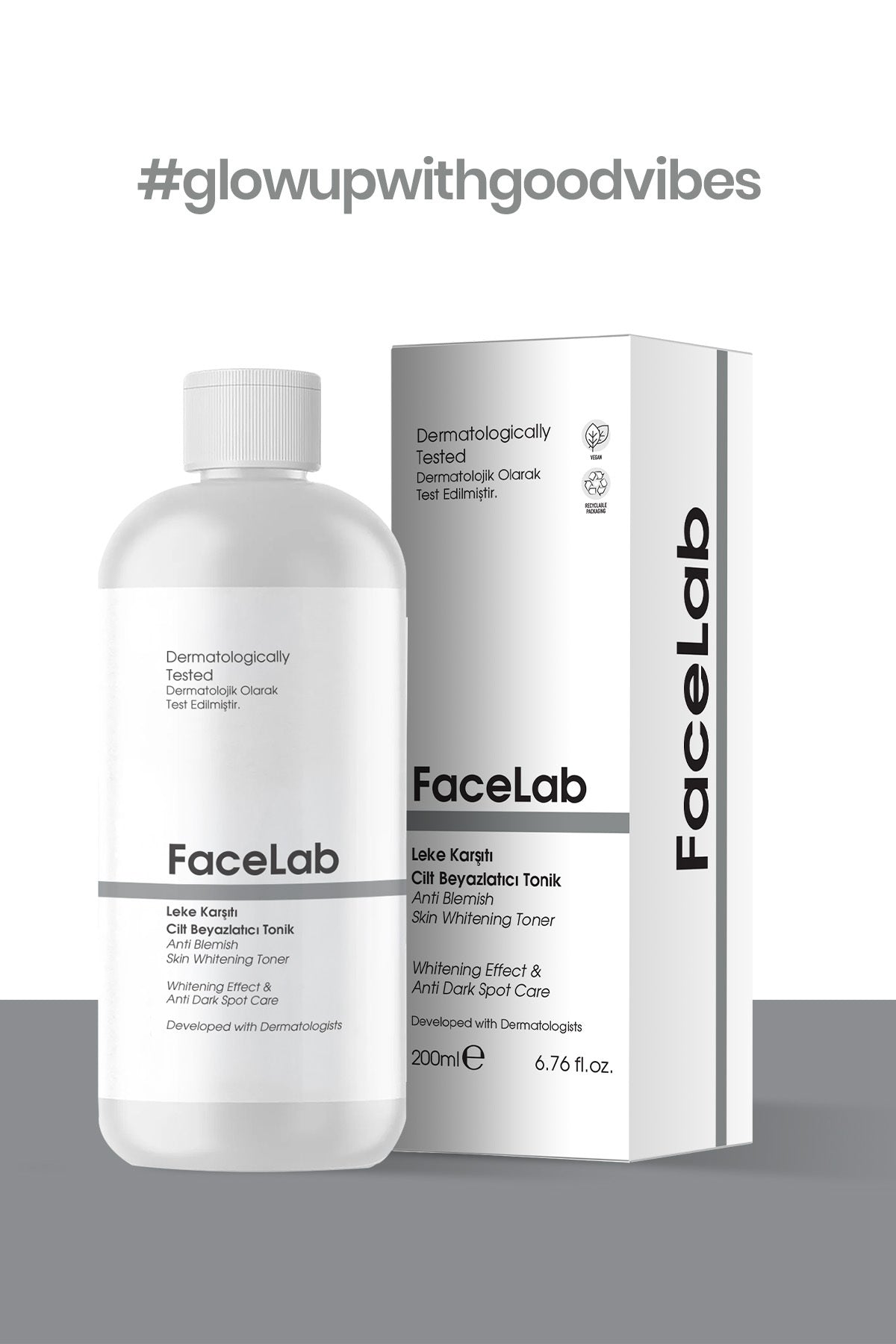 Facelab Glikolik Asit Toniği – Leke Karşıtı & Aydınlatıcı