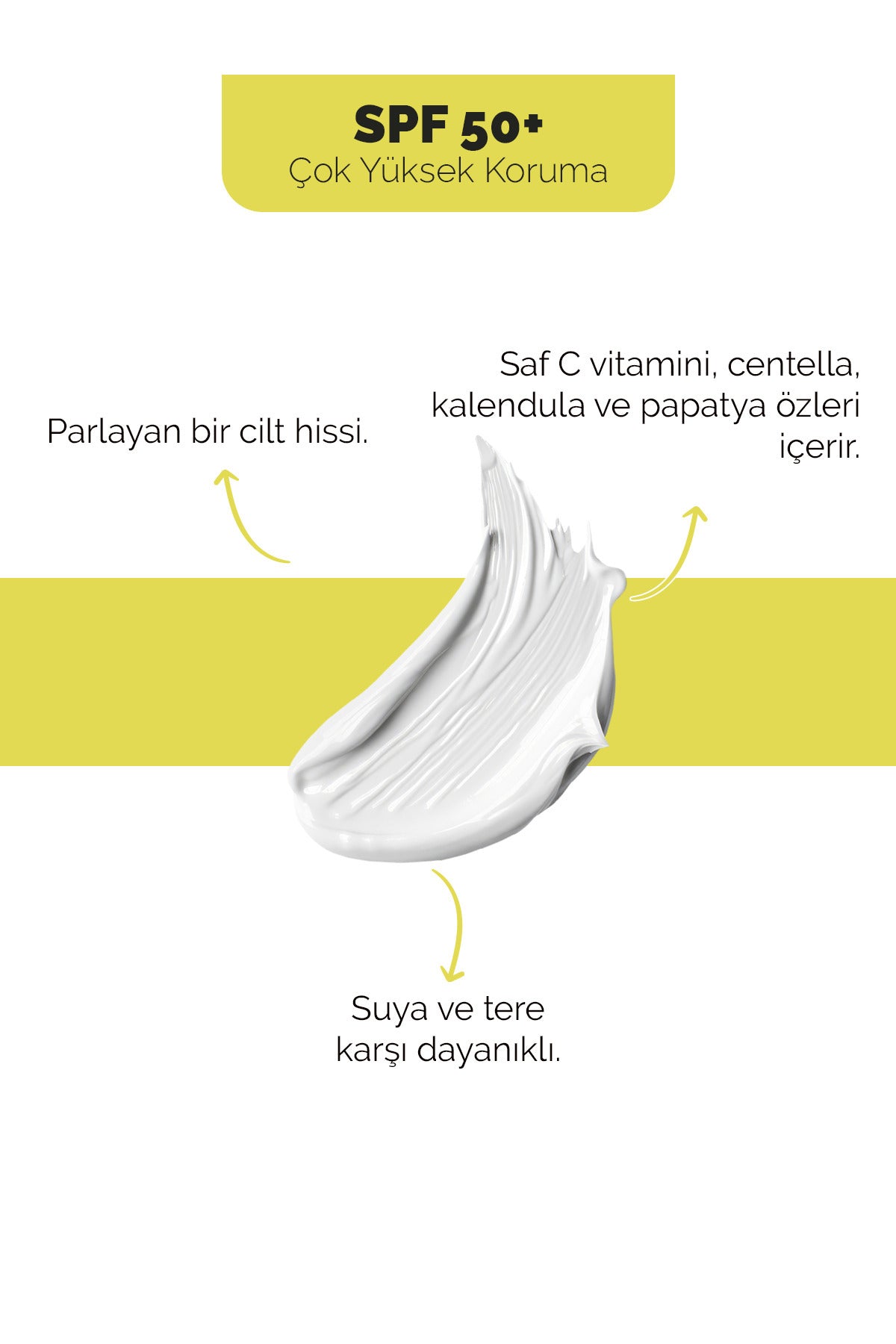 Facelab SPF 50+ Sakinleştirici Işıltı Veren Güneş Kremi