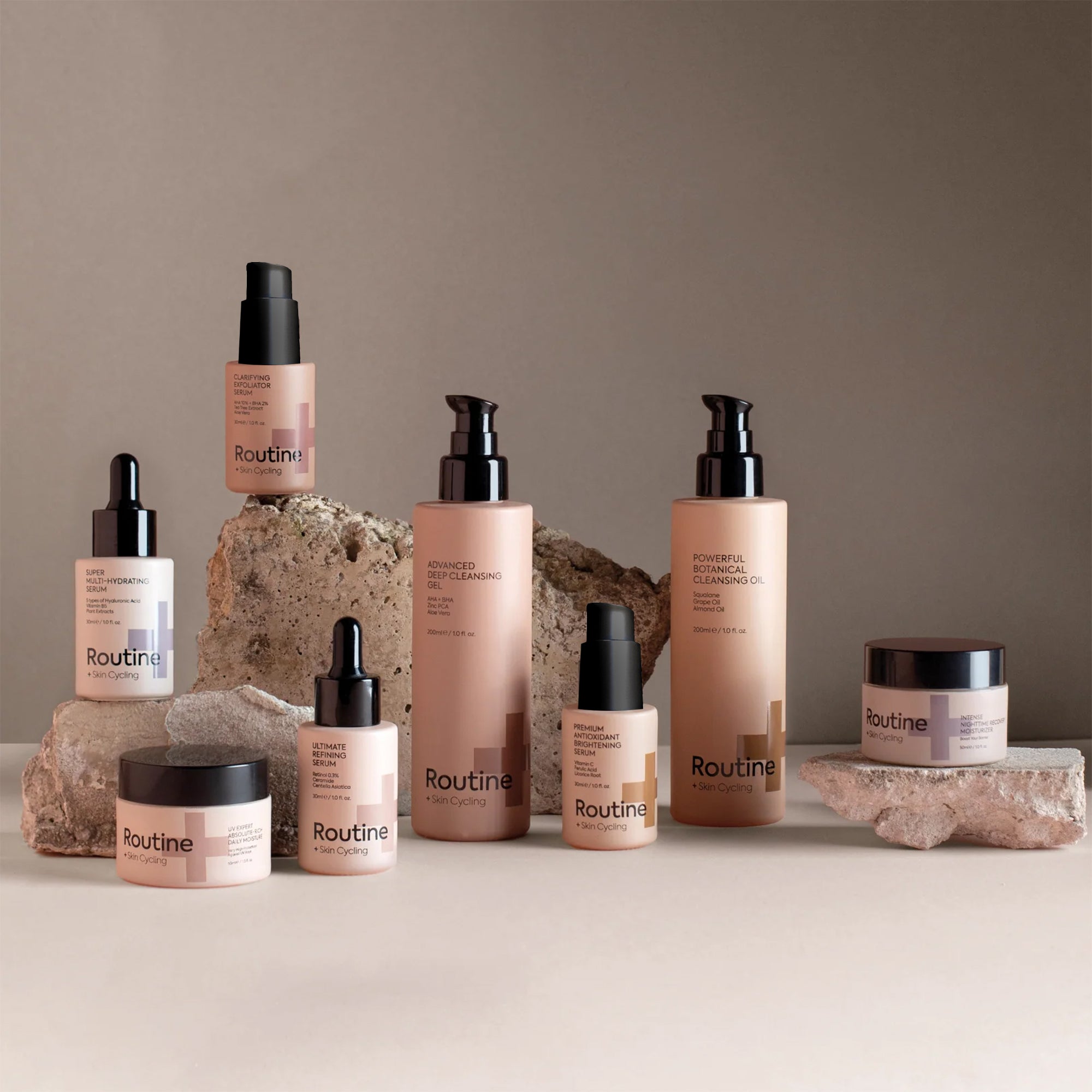 Routine+ Skin Cycling Cilt Bakım Seti (8in1)