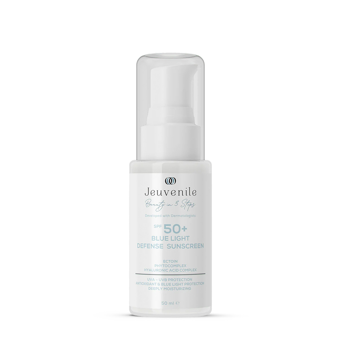 Jeuvenile SPF 50+ Mavi Işık Korumalı Güneş Kremi