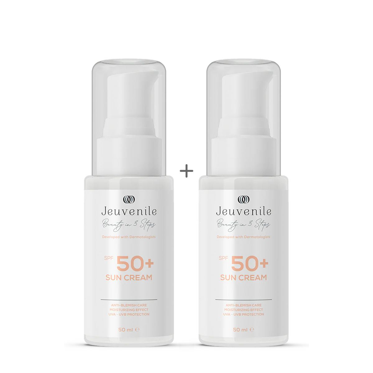 Jeuvenile SPF 50+ Güneş Koruma Seti – Leke Karşıtı
