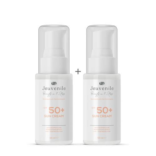Jeuvenile SPF 50+ Güneş Koruma Seti – Leke Karşıtı