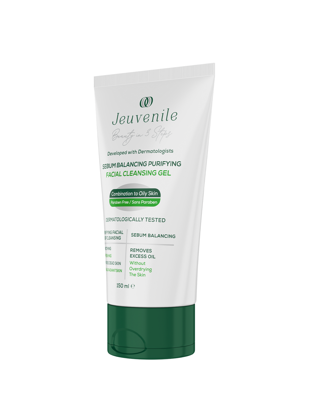 Karma ve Yağlı Ciltler İçin Yüz Temizleme Jeli