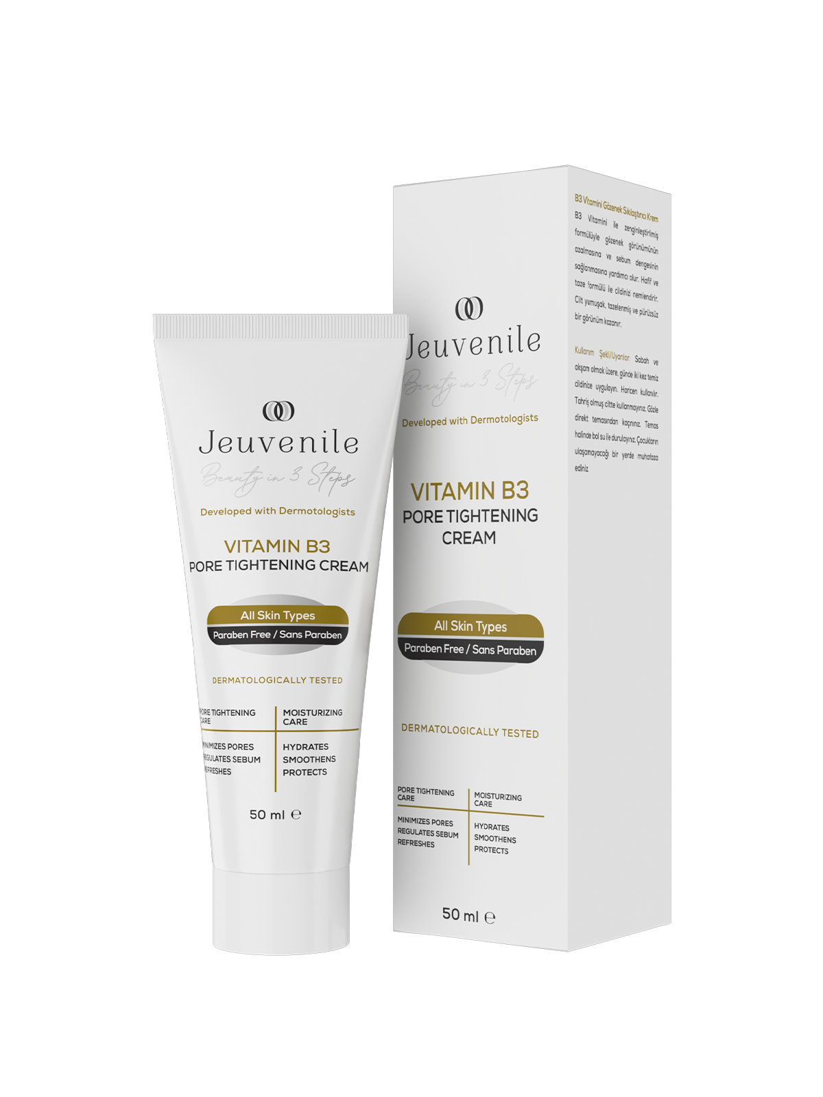 Vitamin B3 Niacinamide Gözenek Sıkılaştırıcı Krem