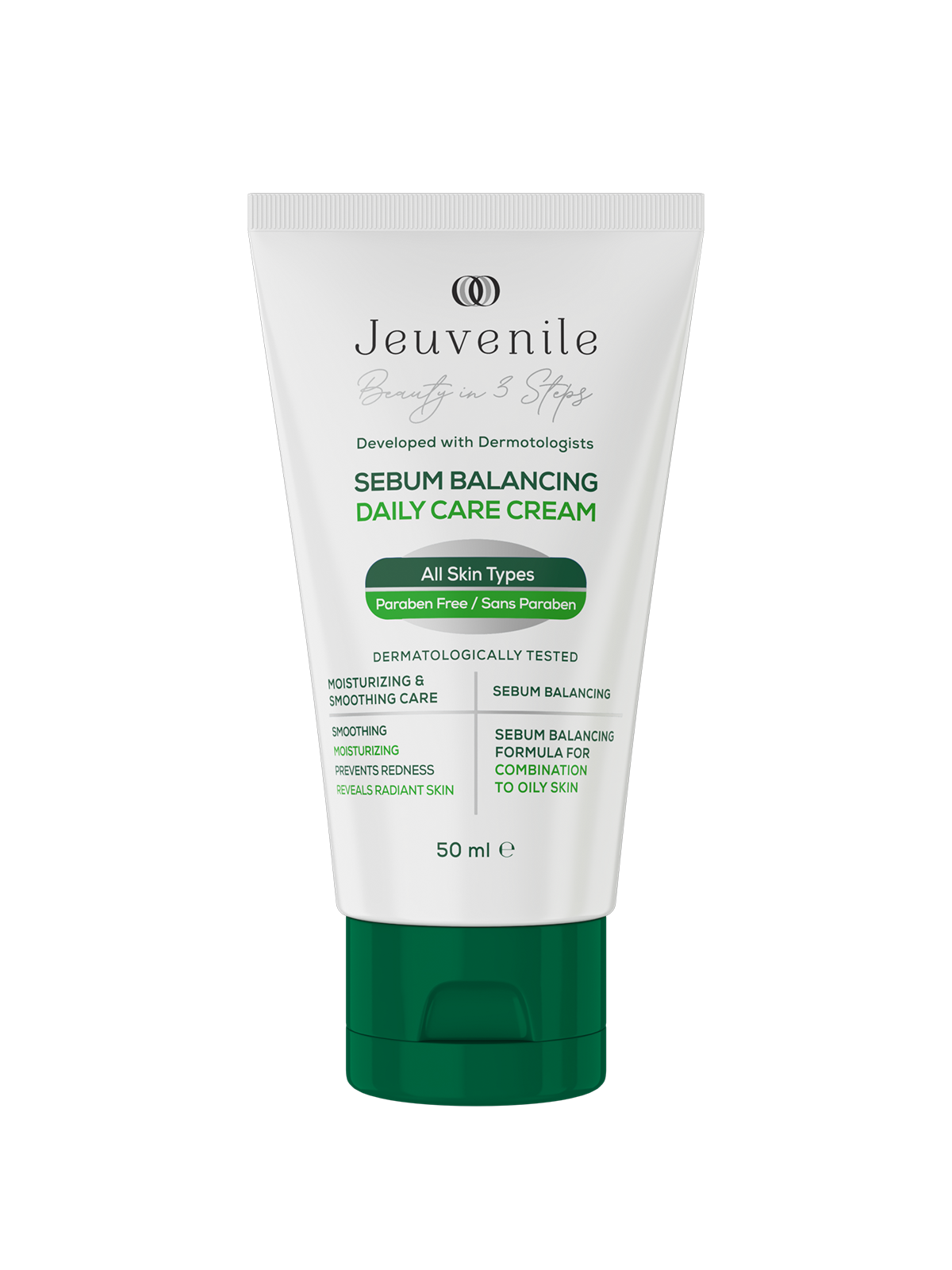 Yağlı Ve Karma Ciltler Için Akne Karşıtı Cilt Bakım Kremi