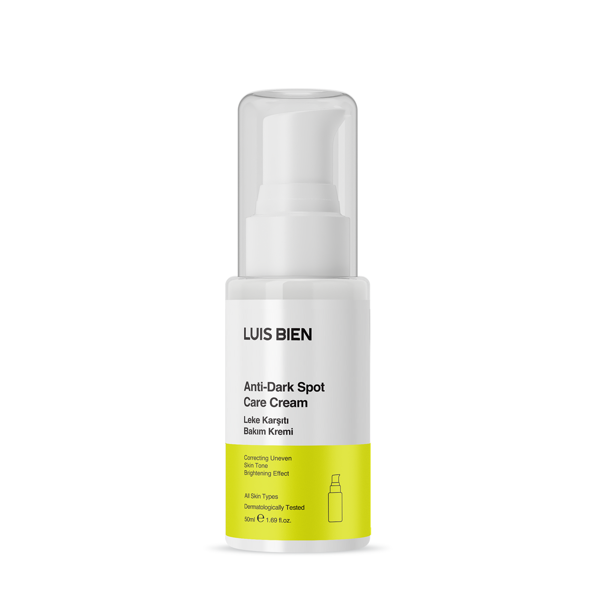Luis Bien Leke Karşıtı Aydınlatıcı & Nemlendirici Yüz Kremi 50 ml