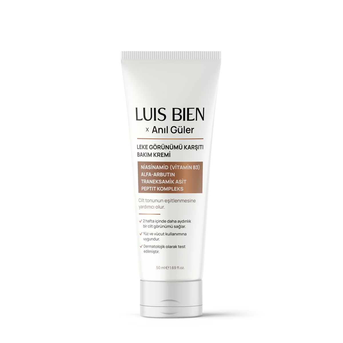 Luis Bien Anıl Güler Leke Karşıtı Aydınlatıcı Bakım Kremi 50 ml Niasinamid