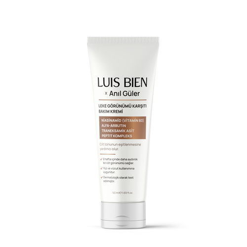 Luis Bien Anıl Güler Leke Karşıtı Aydınlatıcı Bakım Kremi 50 ml Niasinamid