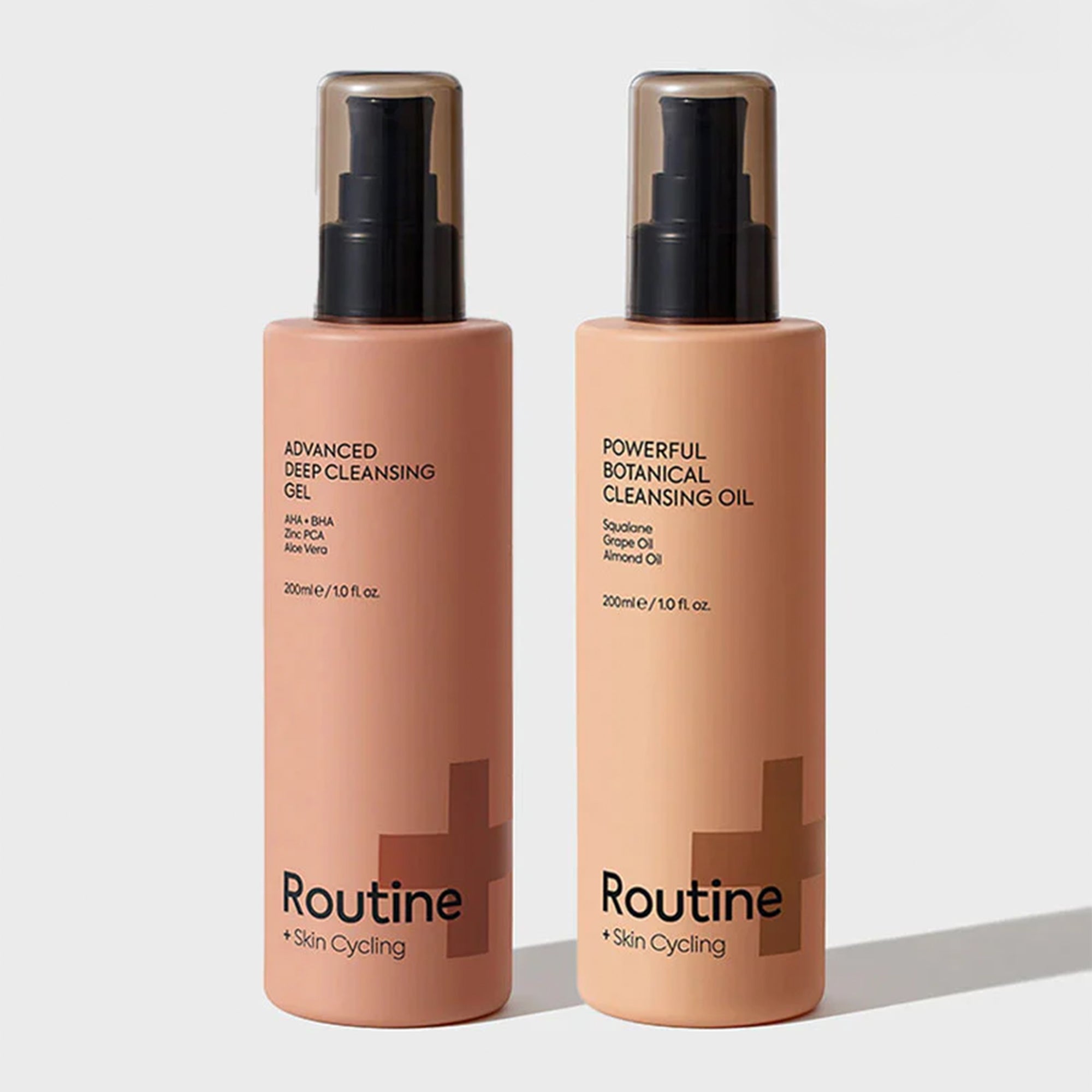 Makyaj ve Yüz Temizleme Yağı & Yüz Temizleme Jeli İkili Temizleyici Set - Double Cleansing Routine